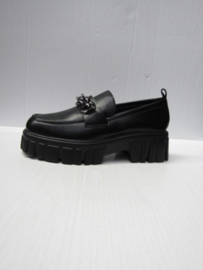 Mokasyny damskie na płaskim (36-41) 3215 BLACK