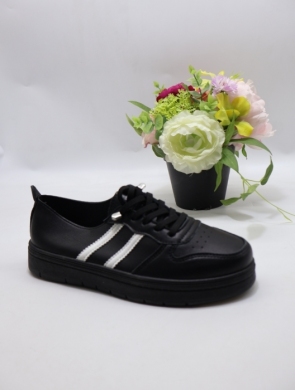 Buty sportowe damskie na płaskim (37-42) CX31 BLACK