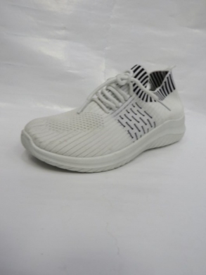 Buty sportowe damskie na płaskim (36-41) YL003-2 WHITE