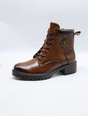 Botki damskie ocieplane na obcasie (36-41) YCC-145 CAMEL