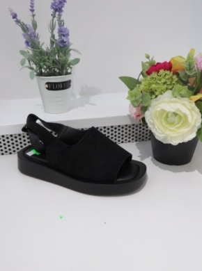 Sandały damskie na płaskim (36-41) NN299 BLACK