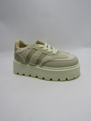 Sneakersy damskie (36-41) 24886 BEIGE
