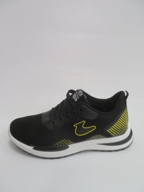 Buty sportowe męskie (40-45) ADFL-226-3 BLACK/YELLOW