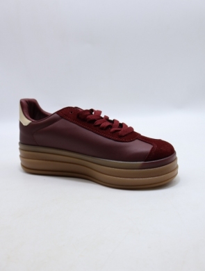 Buty sportowe damskie na płaskim (36-41) 203 RED
