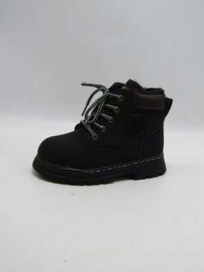 Botki chłopięce ocieplane (31-36) XWL2033 BLACK