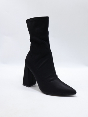 Botki damskie na obcasie (36-41) MVP320 BLACK