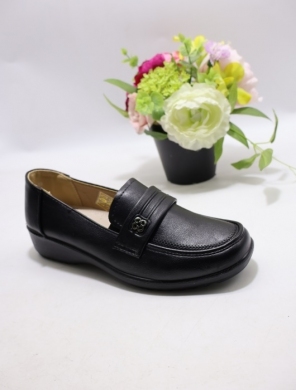 Półbuty damskie na płaskim (36-42) C603 BLACK