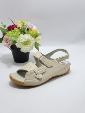Sandały damskie na płaskim (36-41) 0087 BEIGE