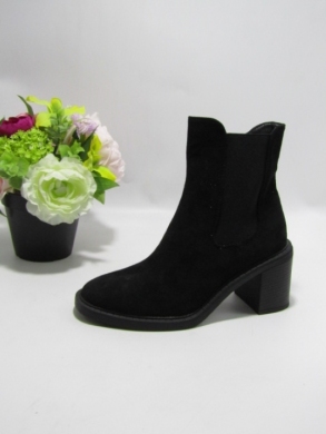 Botki damskie na obcasie (36-41) T268 BLACK