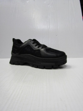 Buty sportowe damskie na płaskim (36-41) VL172 BLACK