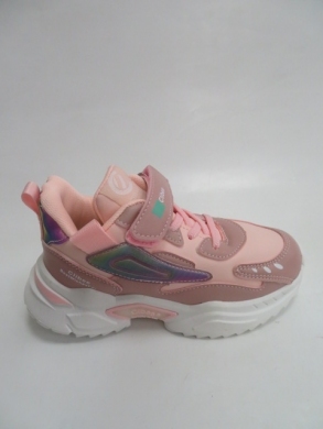Buty sportowe dziewczęce (32-37) E72 DPINK/PINK