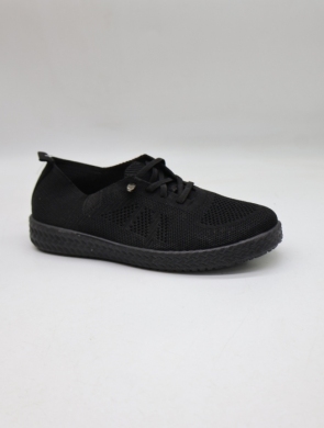 Buty sportowe damskie na płaskim (36-41) 2948 BLACK