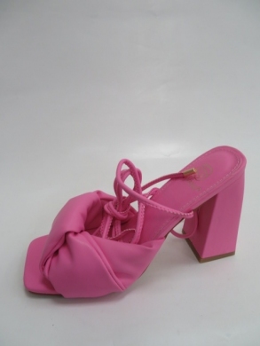 Sandały Damskie na obcasie (36-41) LOLA109 FUCHSHIA