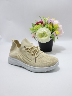 Buty sportowe damskie na płaskim (36-41) EV-366 BEIGE