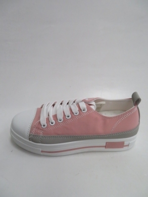 Trampki damskie na płaskim (36-41) 2057 PINK