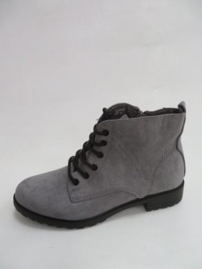 Botki damskie jesienne na płaskim (36-41) XLT-0650-04C GREY