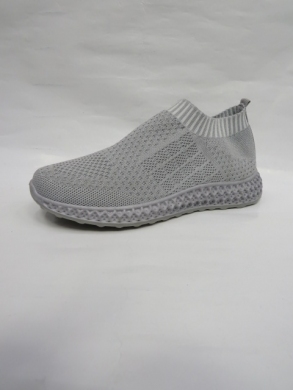Buty sportowe damskie na płaskim (37-42) D0516 GREY