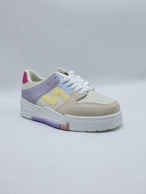 Buty sportowe damskie (36-41) LA215 BEIGE