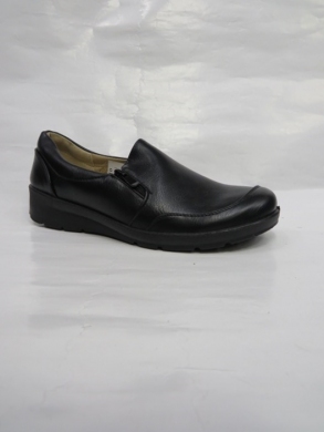 Półbuty damskie na płaskim (37-42) 9102-1 BLACK