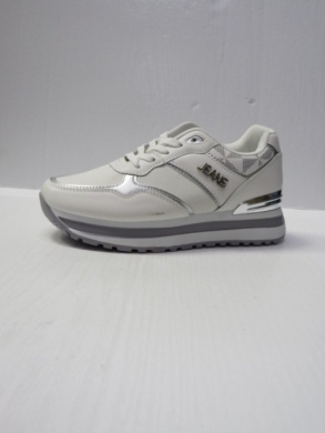 Buty sportowe damskie na płaskim (36-41) 0-121 WHITE