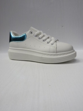 Buty sportowe damskie na płaskim (36-41) BL373 BLUE