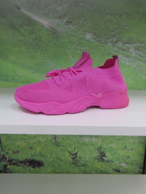 Buty sportowe damskie na płaskim (36-41) TA-202 FUCHSIA