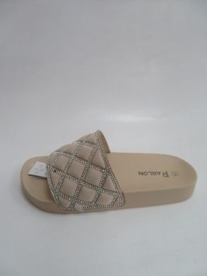 Klapki damskie na płaskim (36-41) RS-70 BEIGE