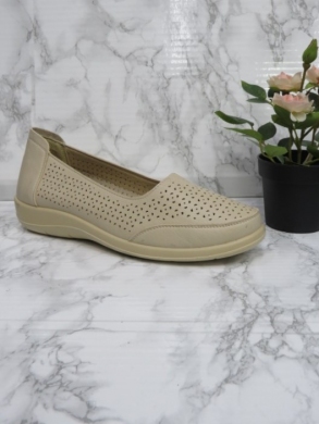 Półbuty damskie na koturnie (39-43) DX8112 BEIGE
