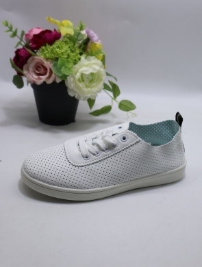 Buty sportowe damskie na płaskim (36-40) YO-1676 BLACK