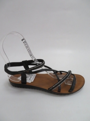Sandały Damskie na płaskim (36-41) 6602 BLACK