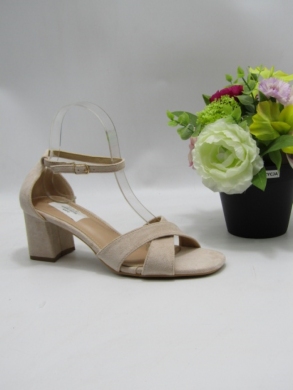 Sandały damskie na obcasie (36-41) YU-231 BEIGE