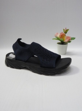 Sandały damskie na koturnie (39-43) DX8128 BLUE