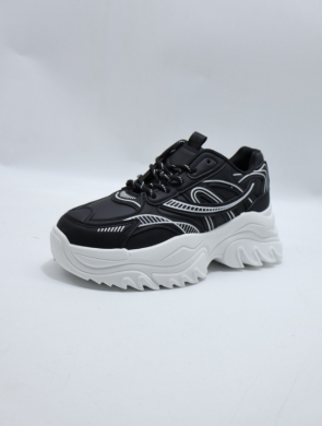 Sneakersy damskie (36-41) 6025 BLACK