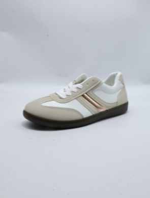 Buty sportowe damskie na płaskim (36-41) A102 WHITE