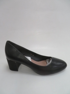 Czółenki damskie na obcasie (36-41) 2202 BLACK