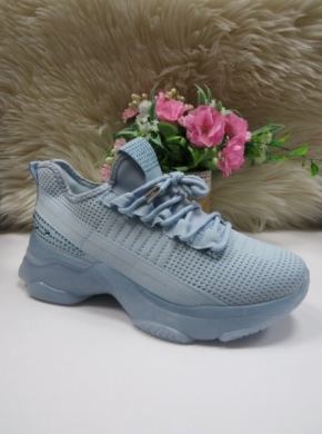 Buty sportowe damskie na płaskim (36-41) 2107 BLUE