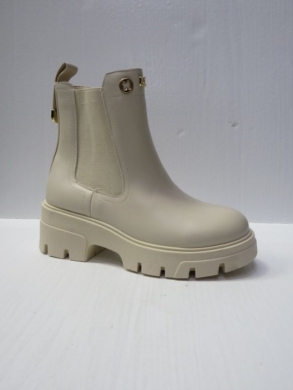 Botki damskie ocieplane na płaskim (36-41) VL221 BEIGE