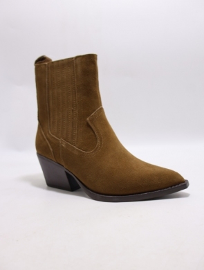 Botki damskie ocieplane na obcasie (36-41) NC1339 CAMEL-SKO