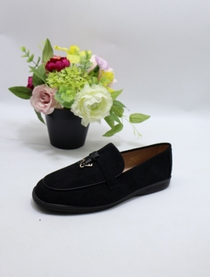 Mokasyny damskie na płaskim (36-41) 1837 ALLBLACK