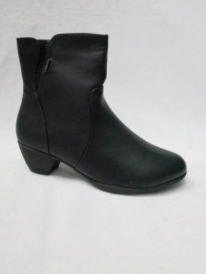 Botki damskie ocieplane na obcasie (36-41) A817-1 BLACK