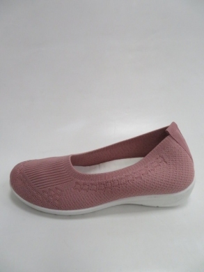 Baleriny Damskie na koturnie (36-41) H1910-2 PINK
