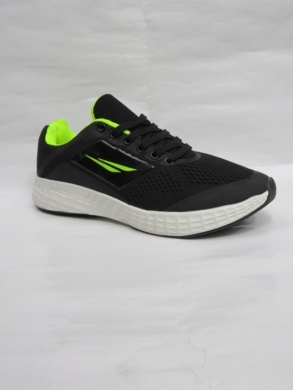 Buty sportowe męskie (41-46) 2059 BLACK/GREEN