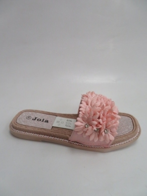 Klapki damskie na płaskim (36-41) LS106 PINK
