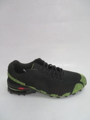 Buty sportowe męskie (41-46) M1004 BLACK/GREEN