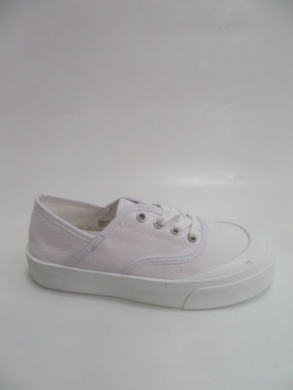 Trampki damskie na płaskim (36-41) 8812 WHITE