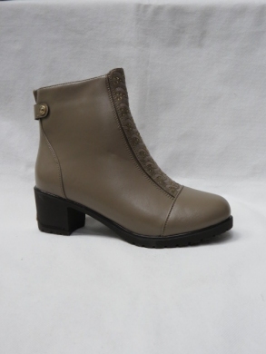Botki damskie ocieplane na obcasie (36-41) G561-2