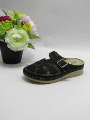 Klapki damskie na koturnie (36-41) H2-1 BLACK