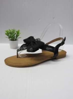 Sandały damskie na płaskim (36-41) TZ105 BLACK