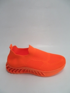 Buty sportowe damskie na płaskim (36-41) TA-23 ORANGE