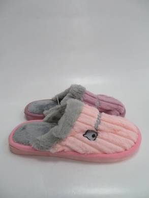 Kapcie damskie ocieplane (36-41) F8-58 MIX